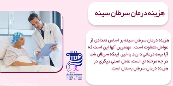 هزینه درمان سرطان سینه